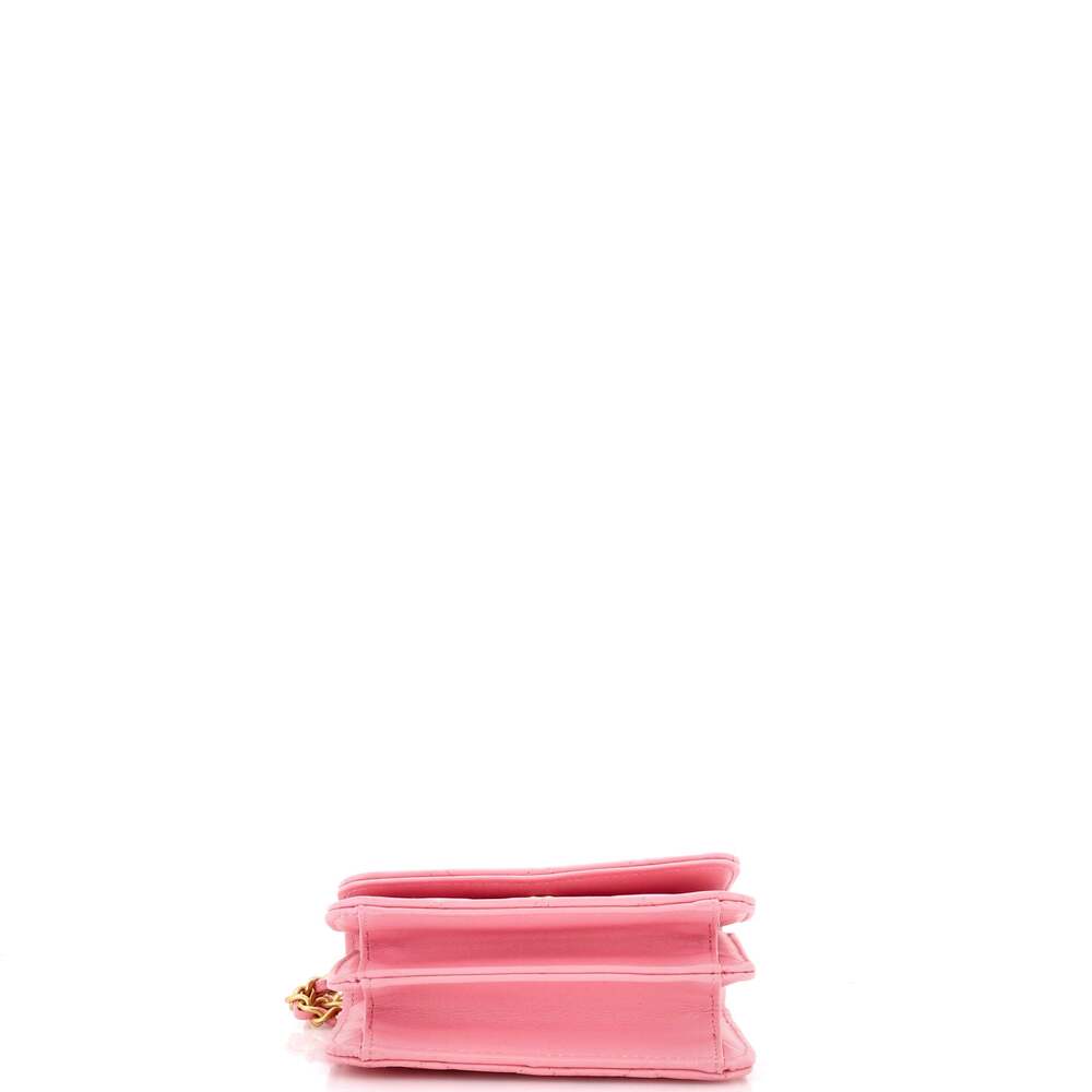 Chanel Woven Top Handle Cc Flap Clutch #242822C41B - Picture 4 of 6